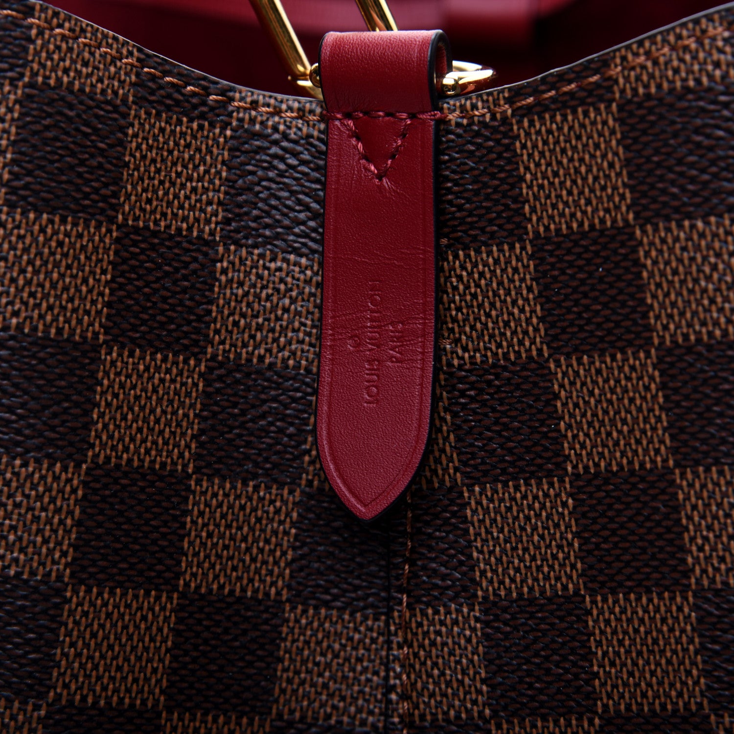 Louis Vuitton Damier Ebene Neonoe MM Cherry Berry 8 of 13