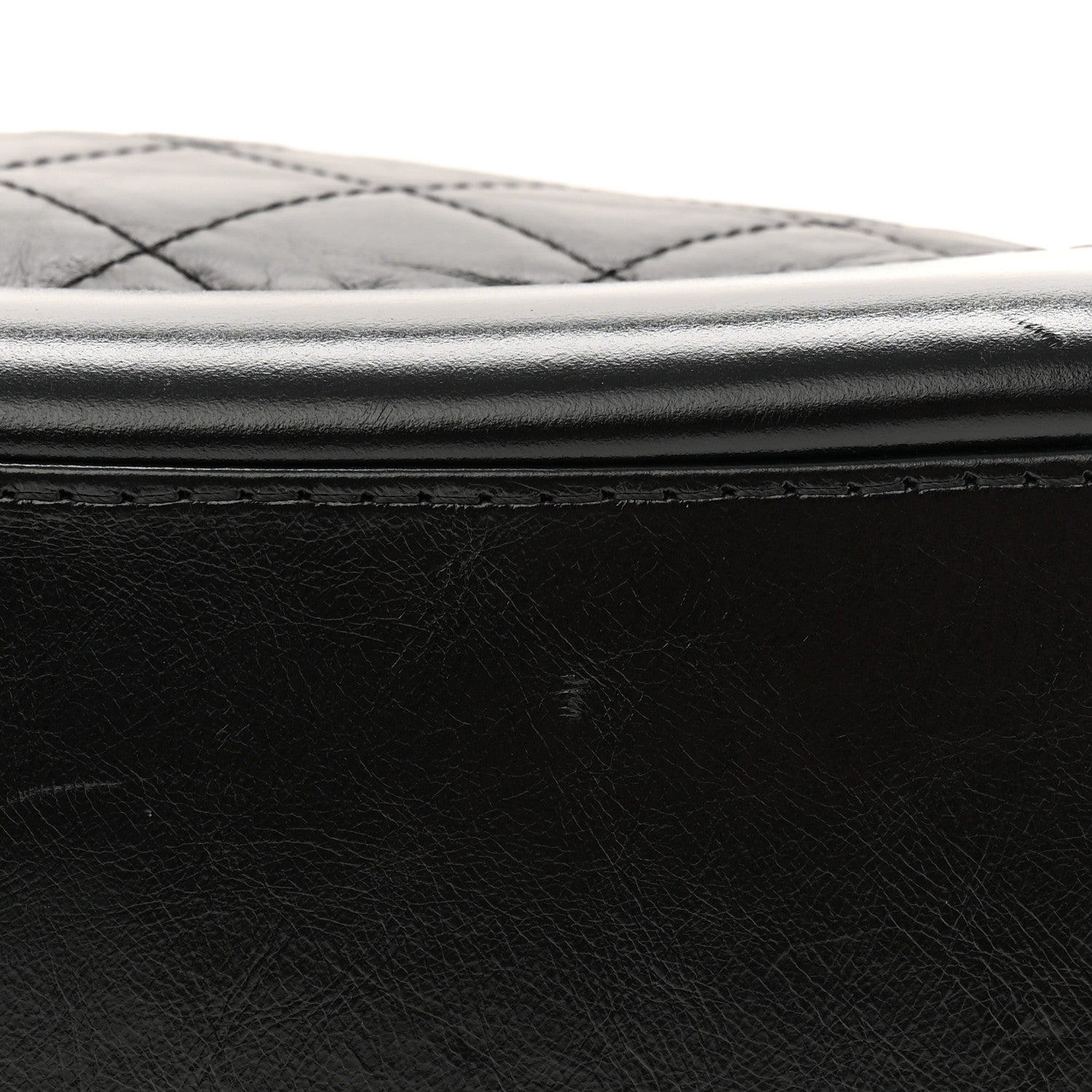 Chanel Aged Calfskin Quilted Small Gabrielle Backpack Black 12 of 12