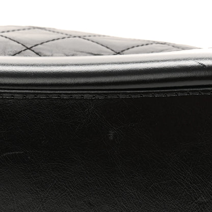 Chanel Aged Calfskin Quilted Small Gabrielle Backpack Black 12 of 12