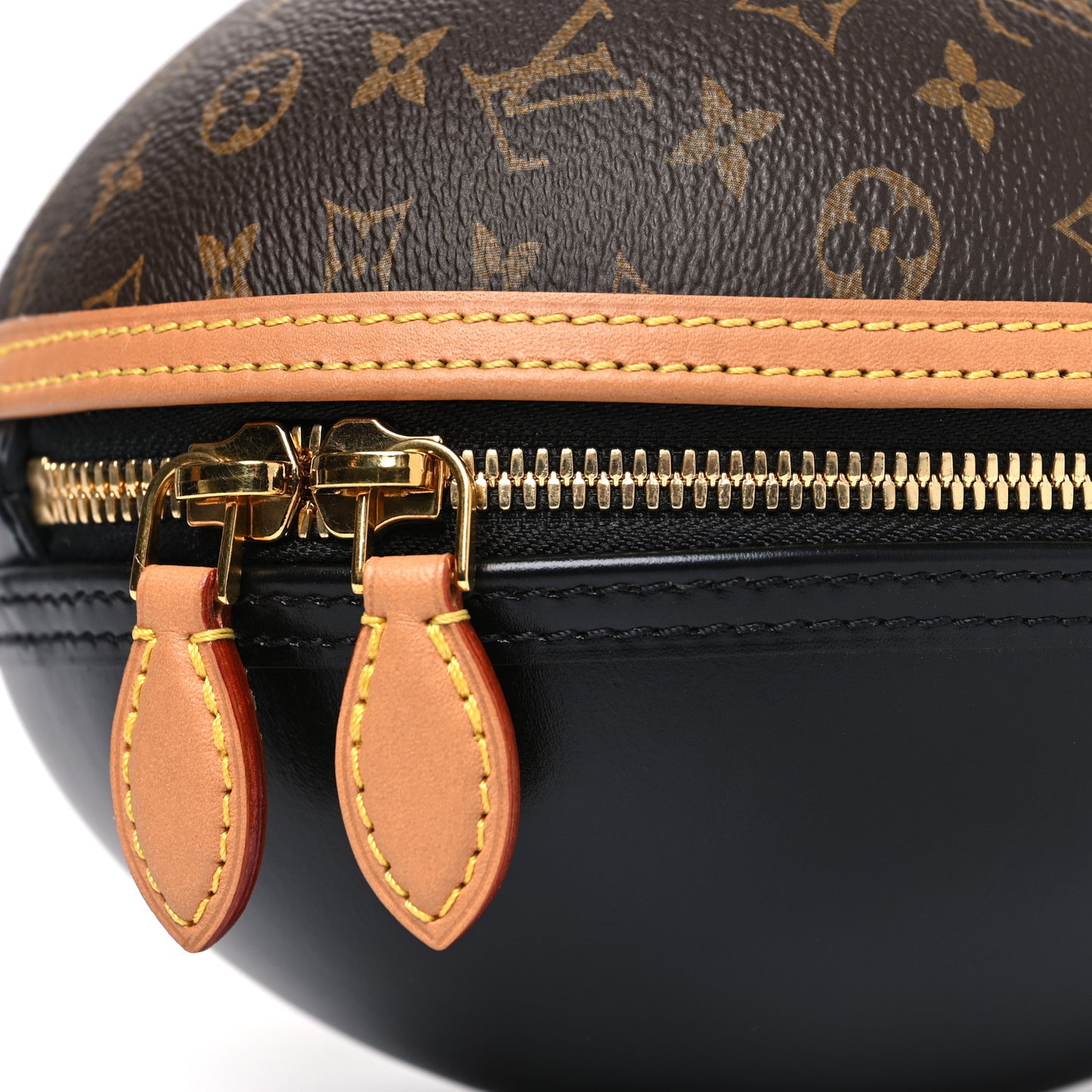 Monogram Egg Bag Black