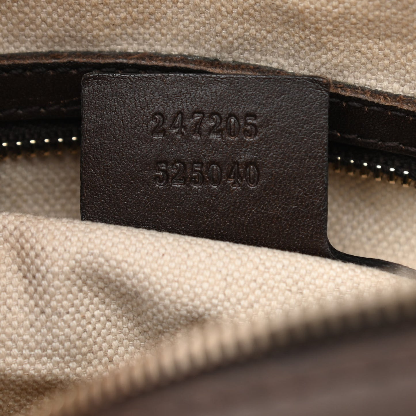 Monogram Vintage Web Medium Boston Dark Brown