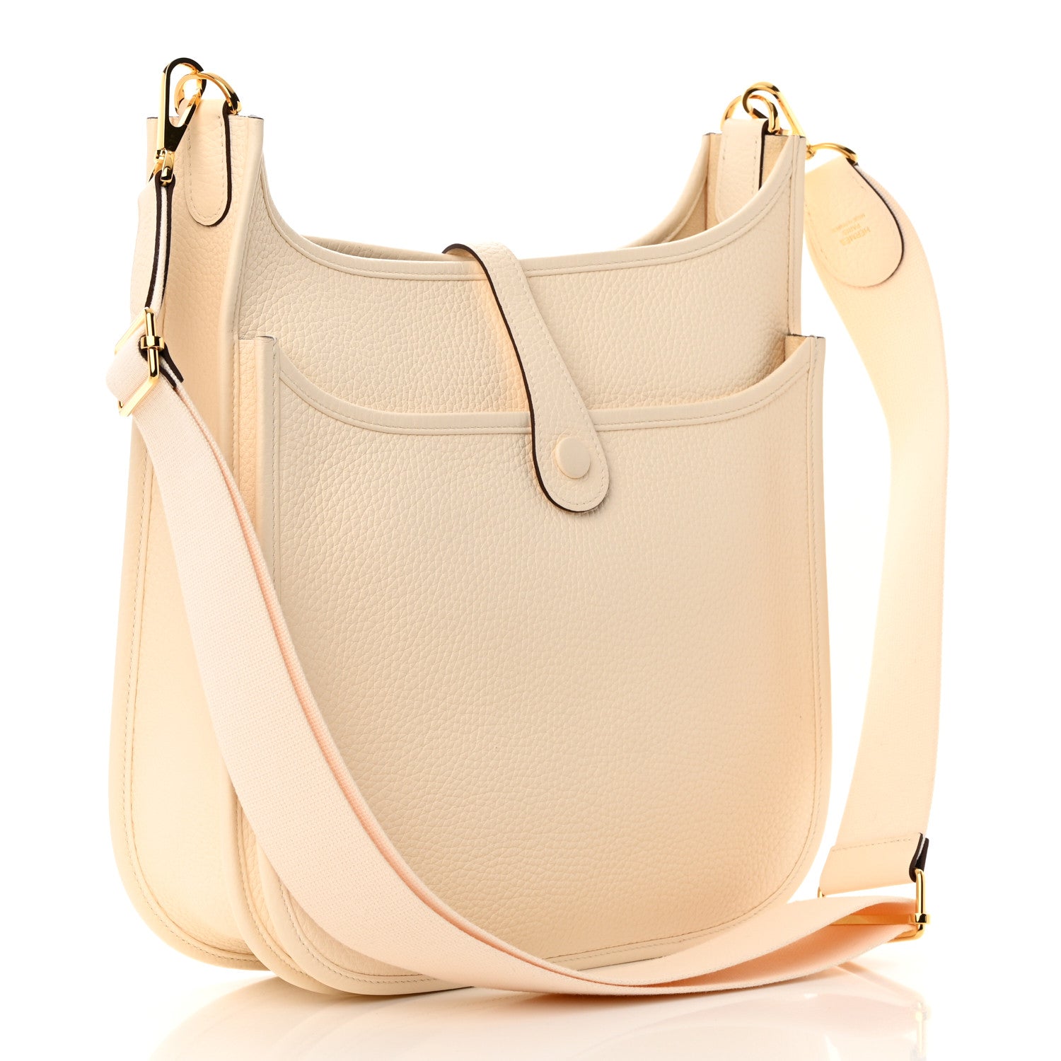 Hermes Taurillon Clemence Evelyne III PM Nata 3 of 12