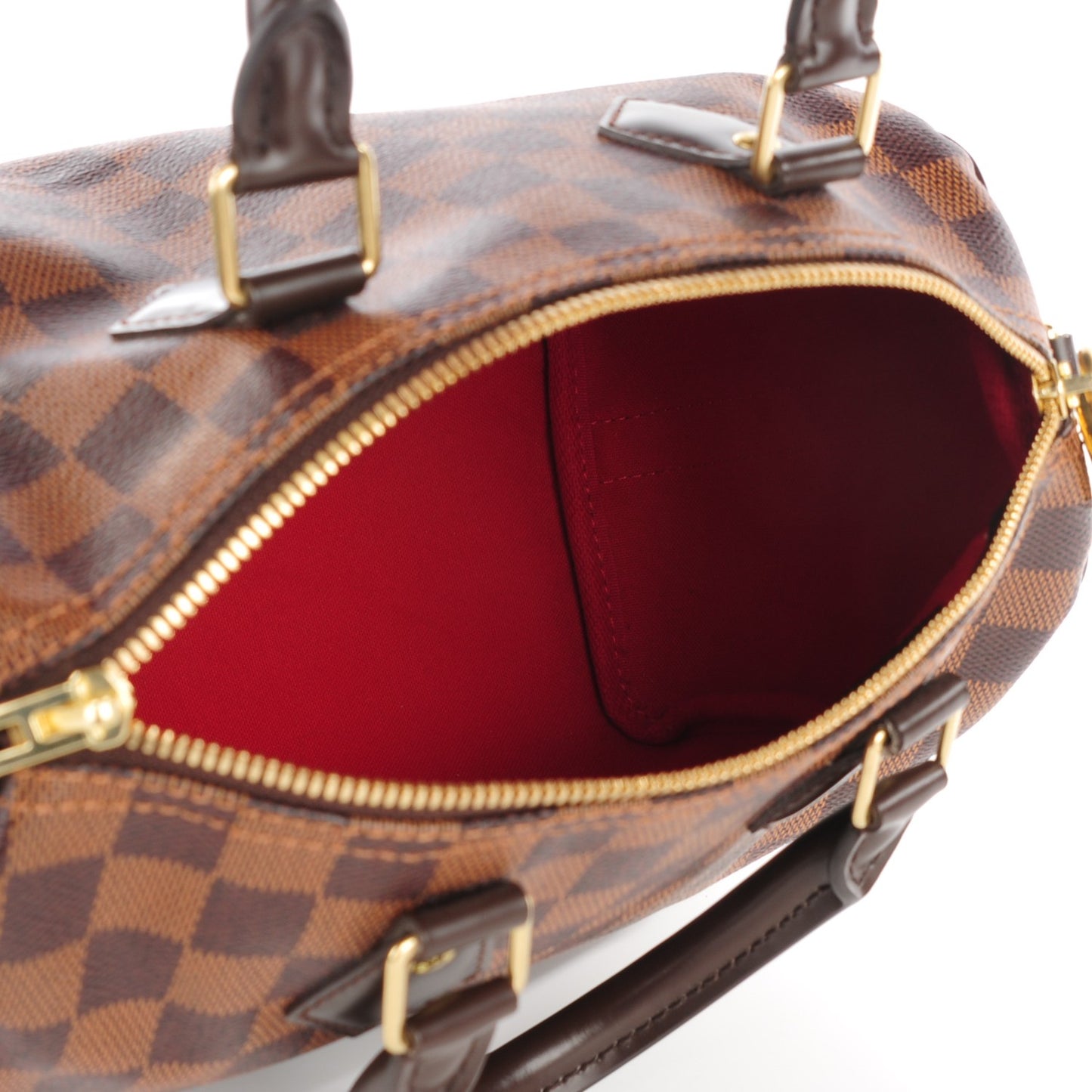 Damier Ebene Speedy Bandouliere 25