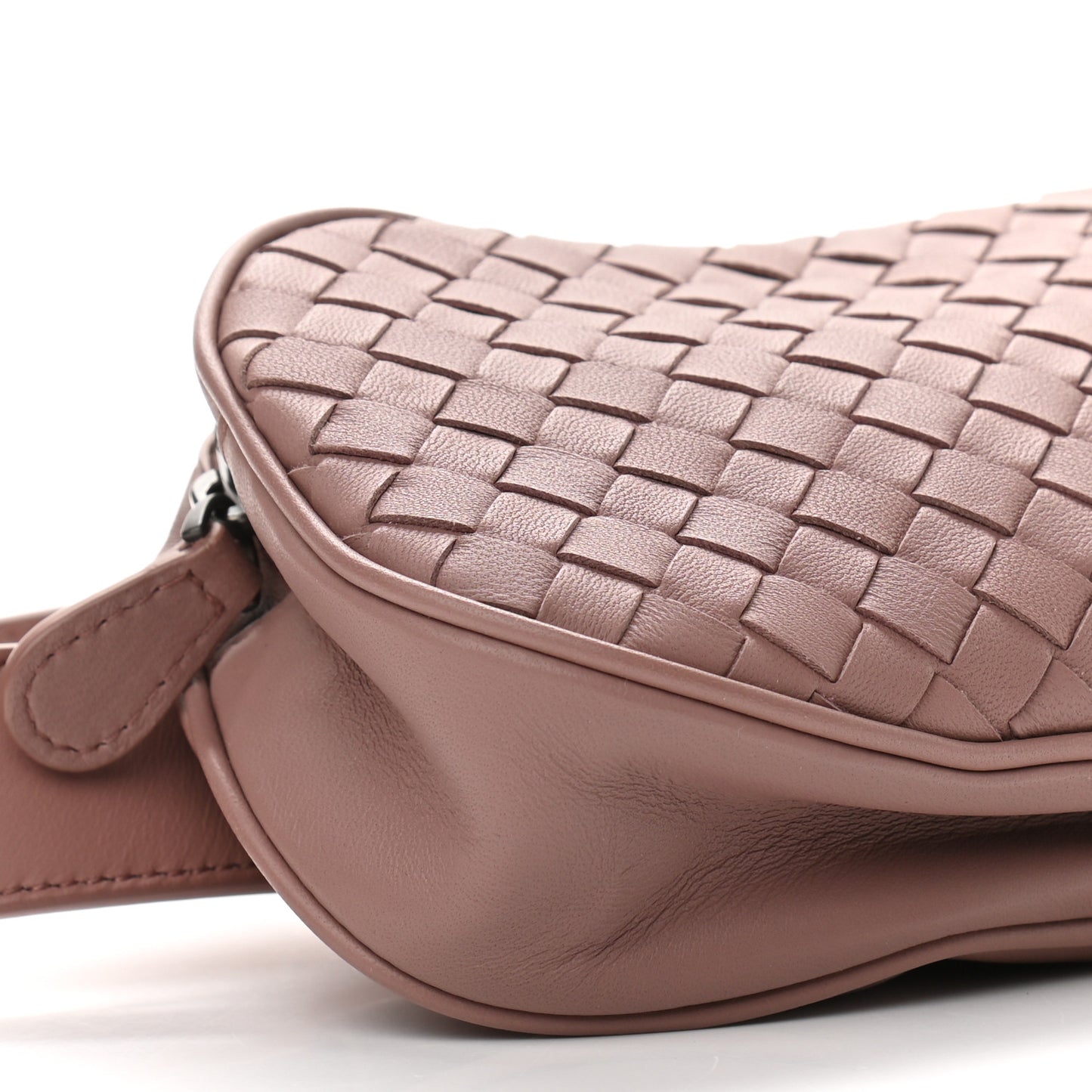Nappa Intrecciato Belt Bag Watteau