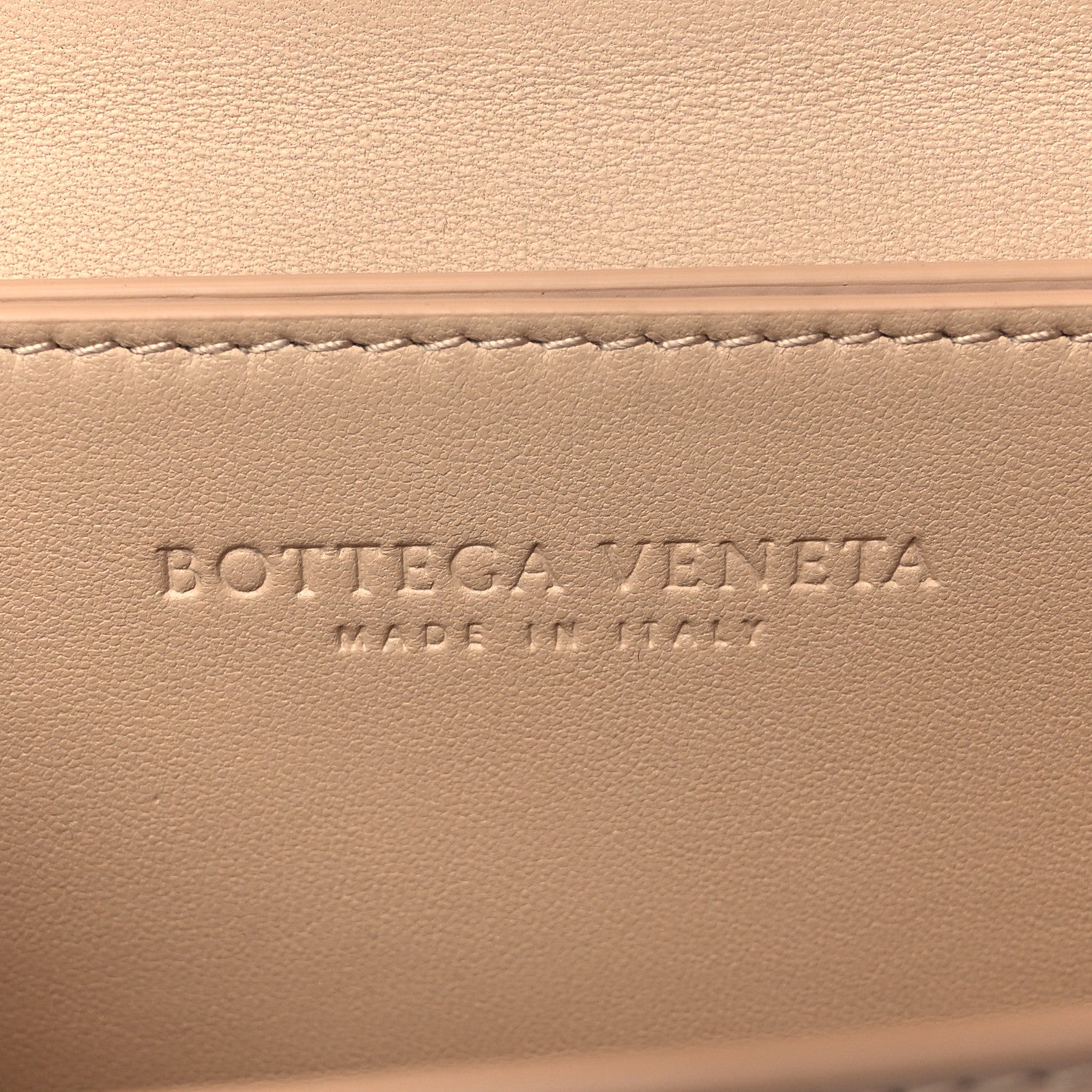 Bottega Veneta Spazzolato Calfskin Classic Mini BV Bag Nude 6 of 8