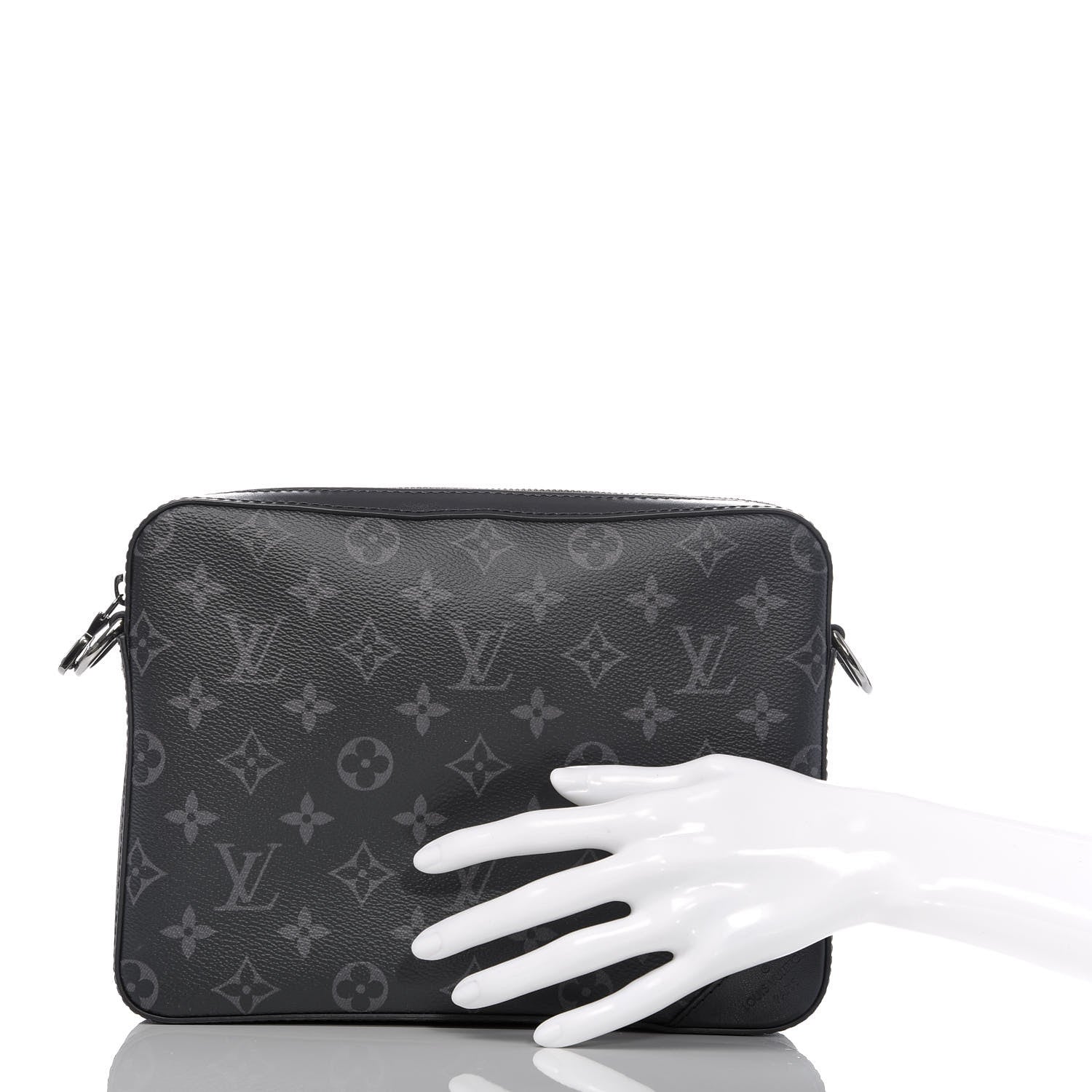Louis Vuitton Reverse Monogram Eclipse Trio Messenger Large Pochette 2 of 7
