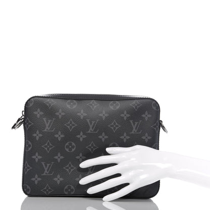 Louis Vuitton Reverse Monogram Eclipse Trio Messenger Large Pochette 2 of 7