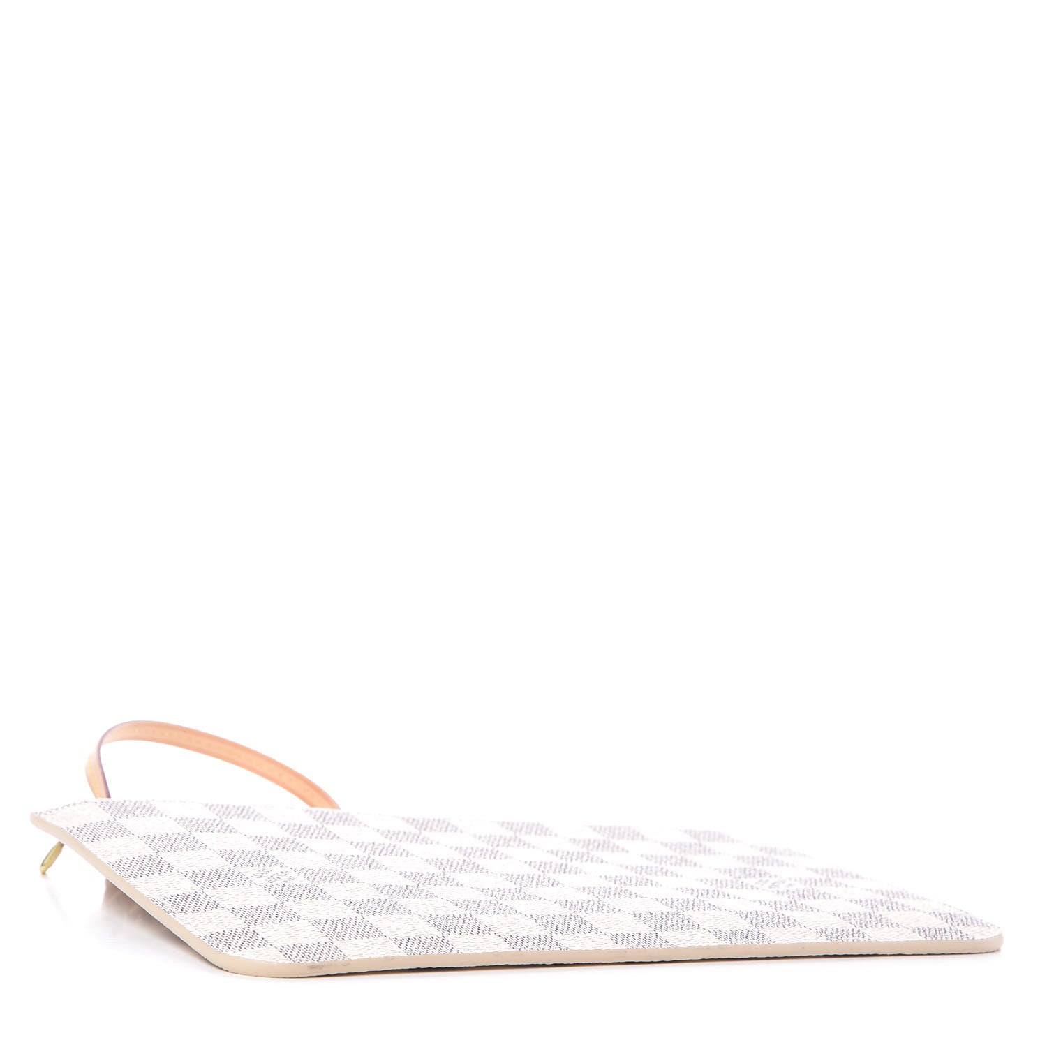 Louis Vuitton Damier Azur Neverfull MM GM Pochette Rose Ballerine 4 of 8