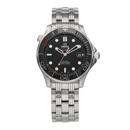 Omega Stainless Steel 41mm Seamaster 007 50th Anniversary Automatic Watch Black 212.30.41.20.01.005 1 of 5