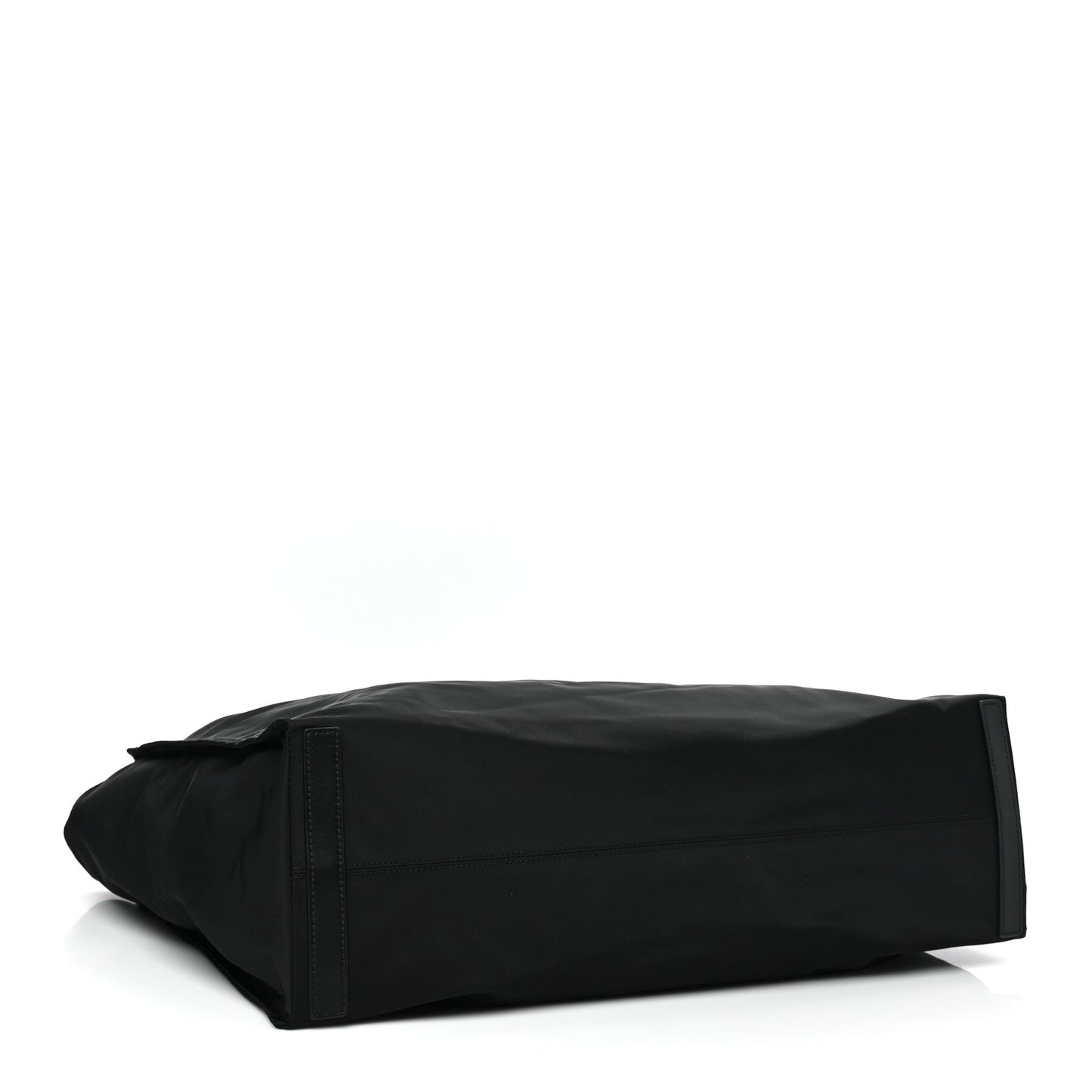 Nylon Trench Tote Black