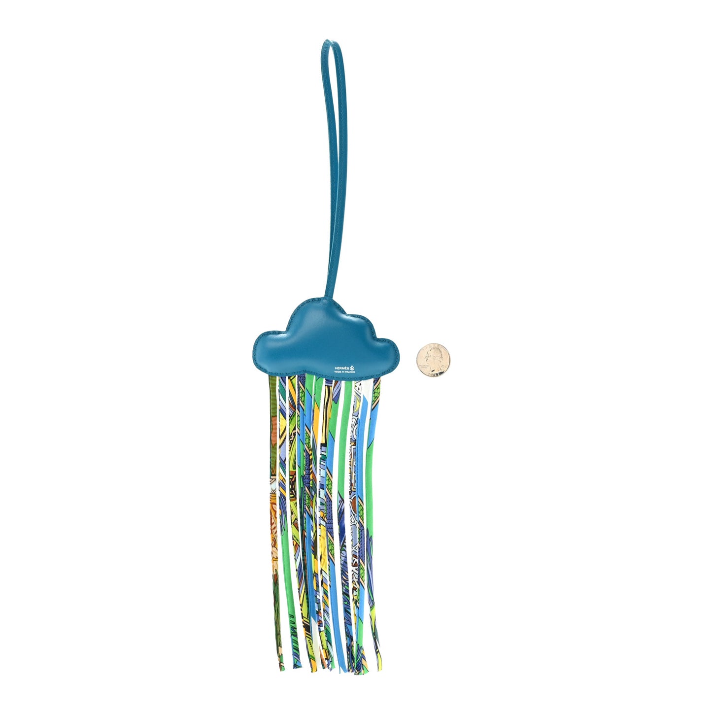 Swift Silk Cord Petit H Cloud Bag Charm