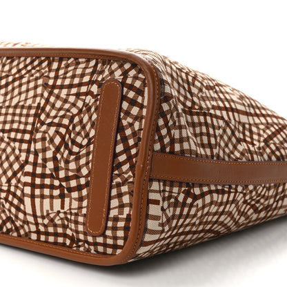 MCM Visetos Medium Liz Reversible Shopper Tote Cognac 17 of 21