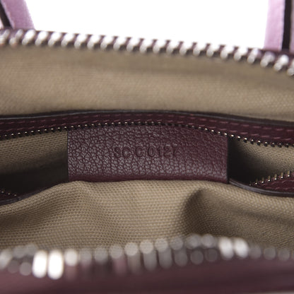 Givenchy Sugar Goatskin Mini Tri-Color Antigona Burgundy Pink White 8 of 10