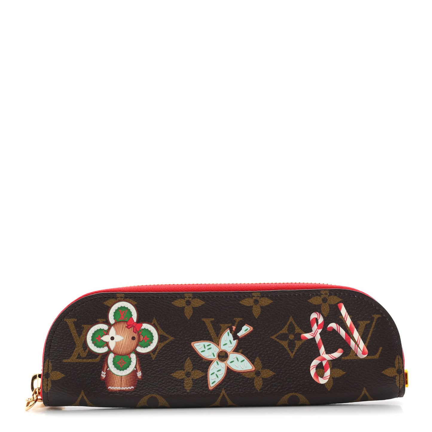 Monogram 2024 Christmas Animation Candy Factory Pencil Pouch Multicolor