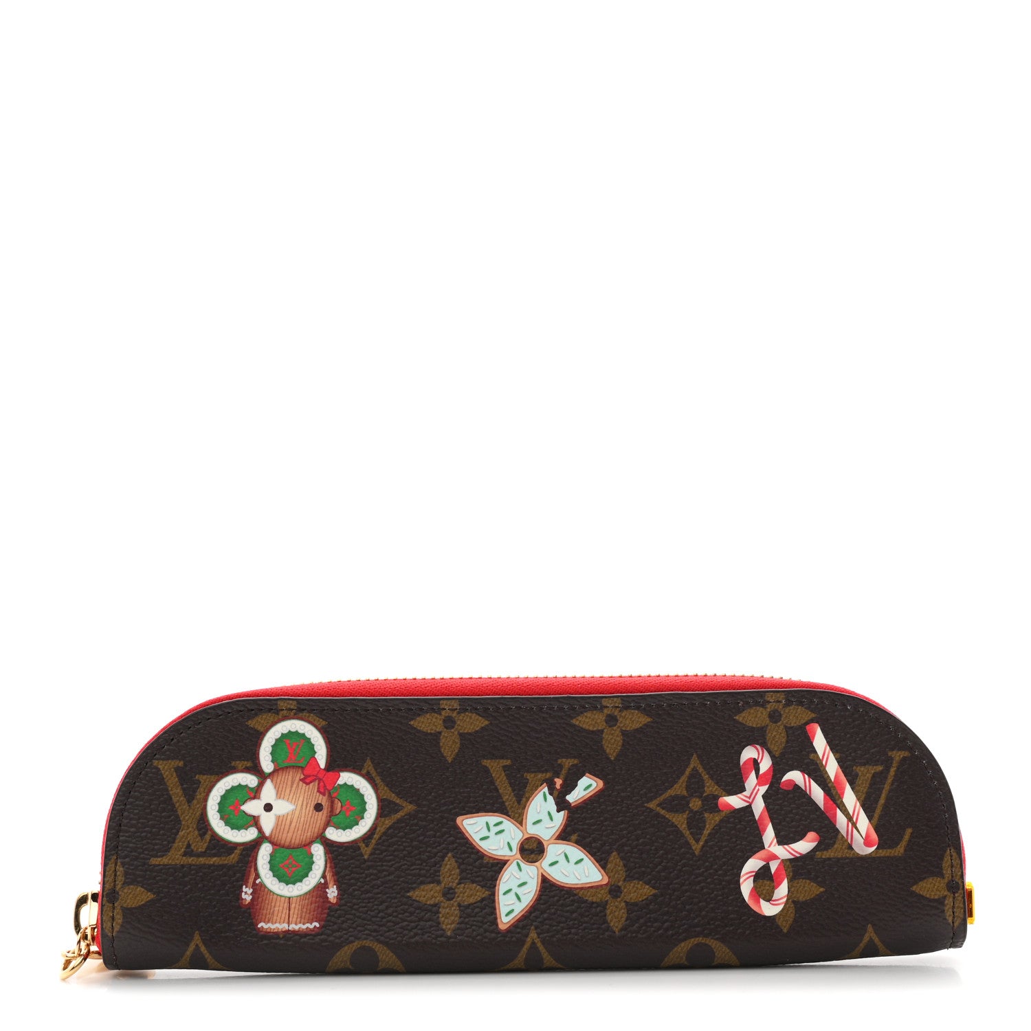 Louis Vuitton Monogram 2024 Christmas Animation Candy Factory Pencil Pouch Multicolor 1 of 7