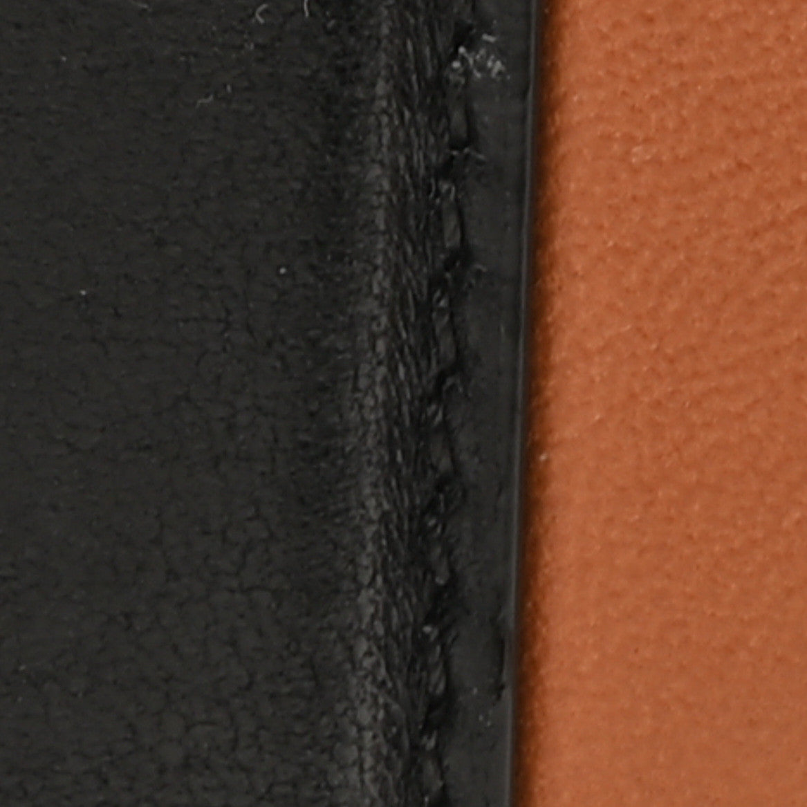 Nappa Apolo Bi-Color Mini Chain Baguette Brandy Black