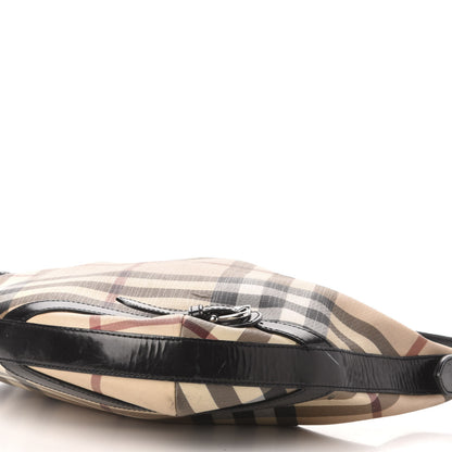 Burberry Supernova Check Large Larkin Hobo Black 8 of 14