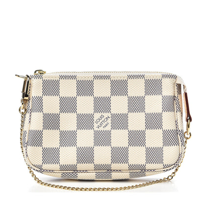 Louis Vuitton Damier Azur Mini Pochette Accessories 1 of 8