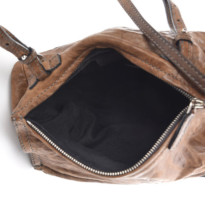 Givenchy Tumbled Sheepskin Mini Pandora Brown 5 of 13