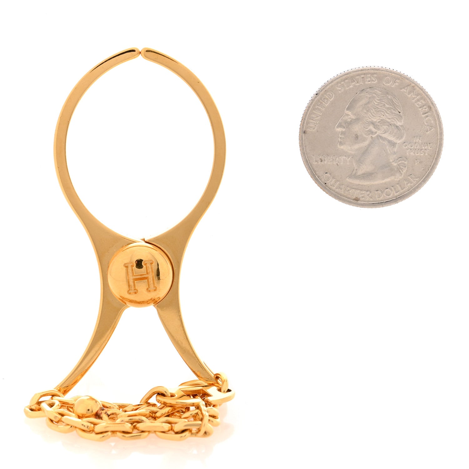 Hermes Permabrass Filou Glove Clip 2 of 4