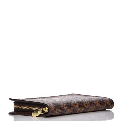 Louis Vuitton Damier Ebene Porte-Monnaie Zippy Wallet 4 of 8