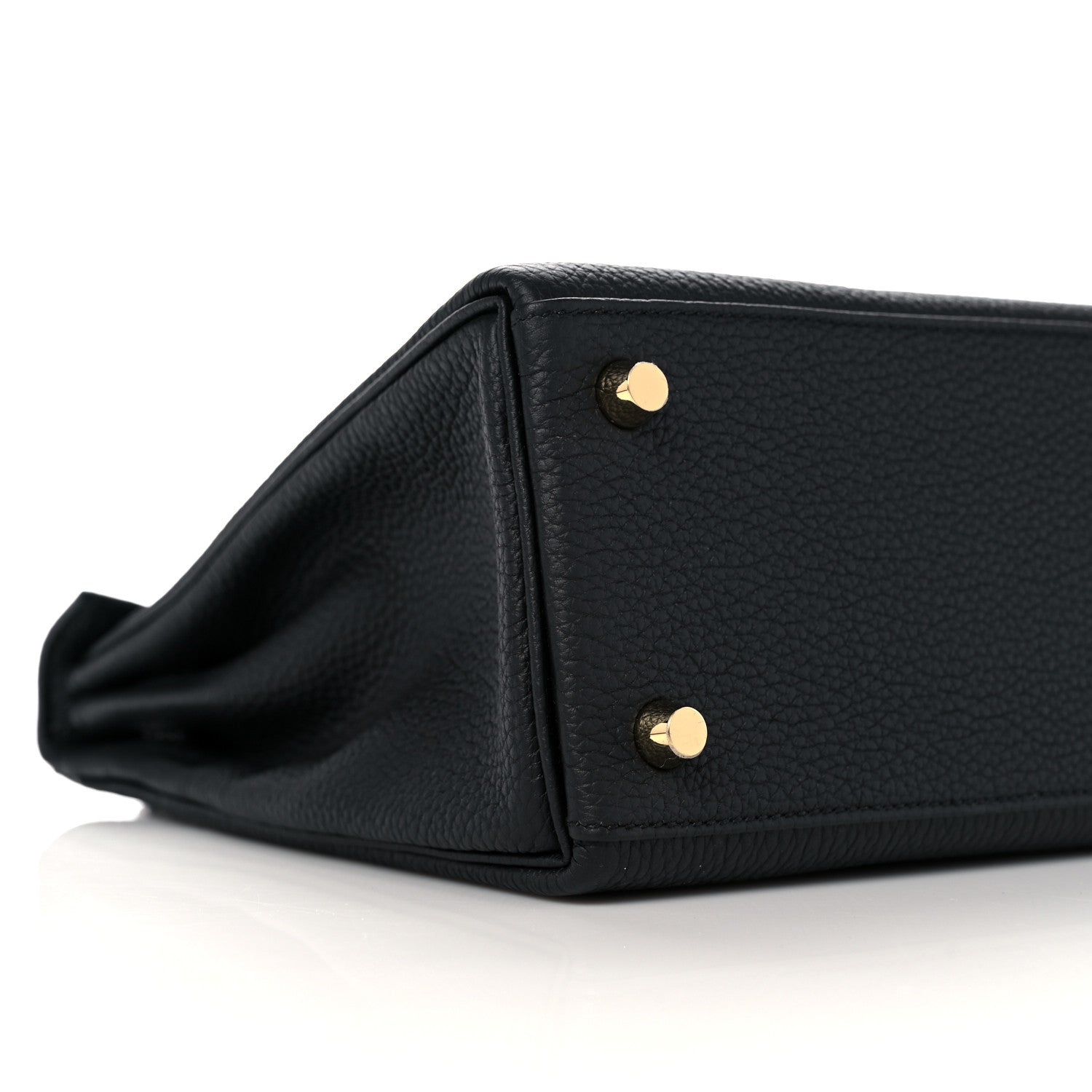 Hermes Togo Lizard Kelly Retourne Touch 25 Black 8 of 38