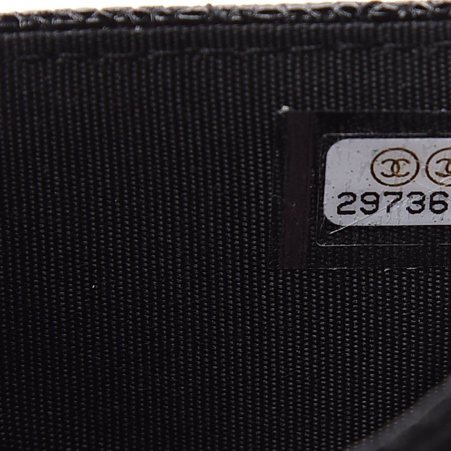 Chanel Caviar Quilted Flap Card Holder So Black 8 of 10