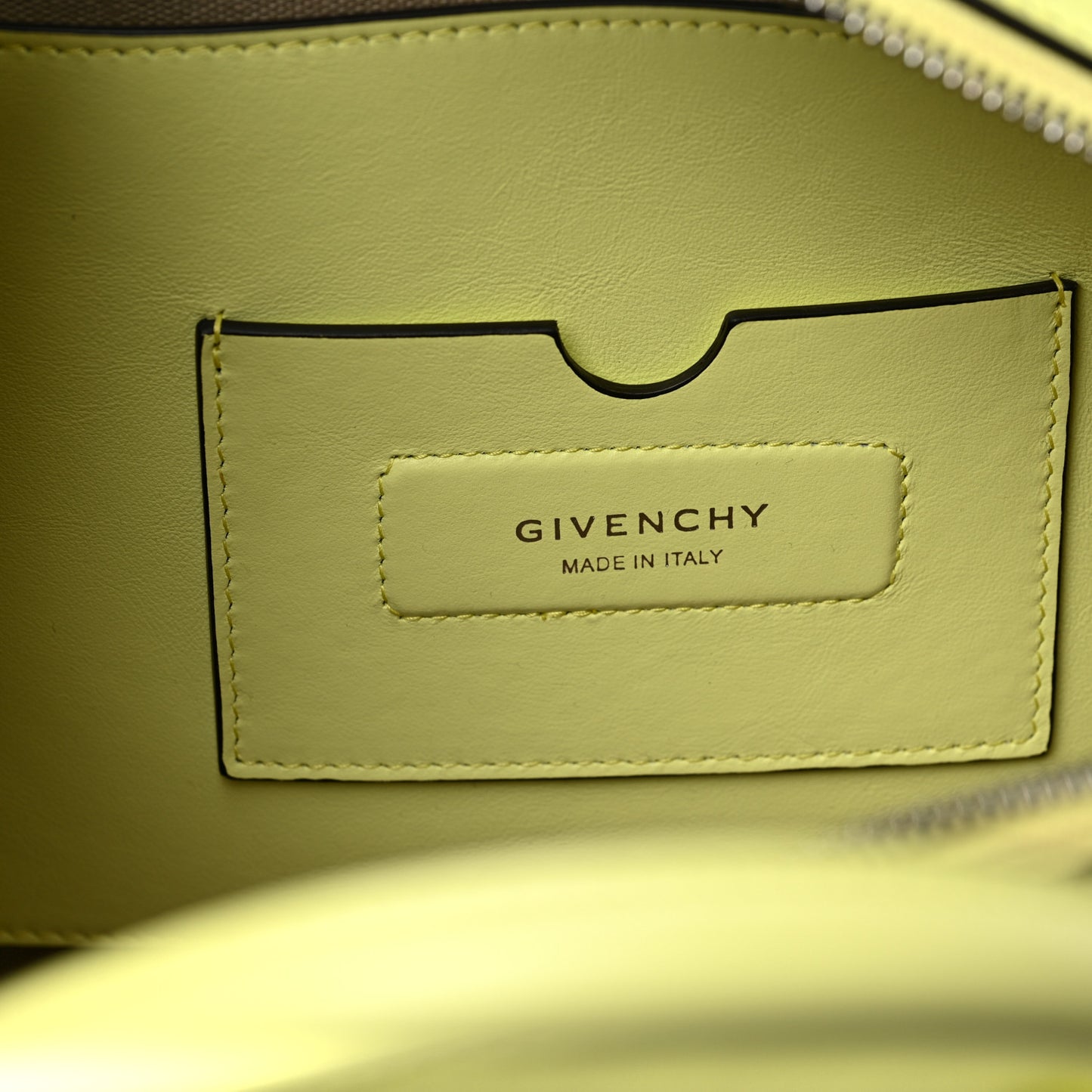 Calfskin Small Soft Antigona Yellow