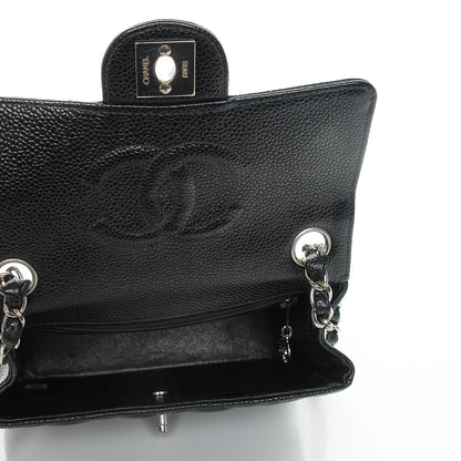 Chanel Caviar Quilted Mini Square Flap Black 5 of 8