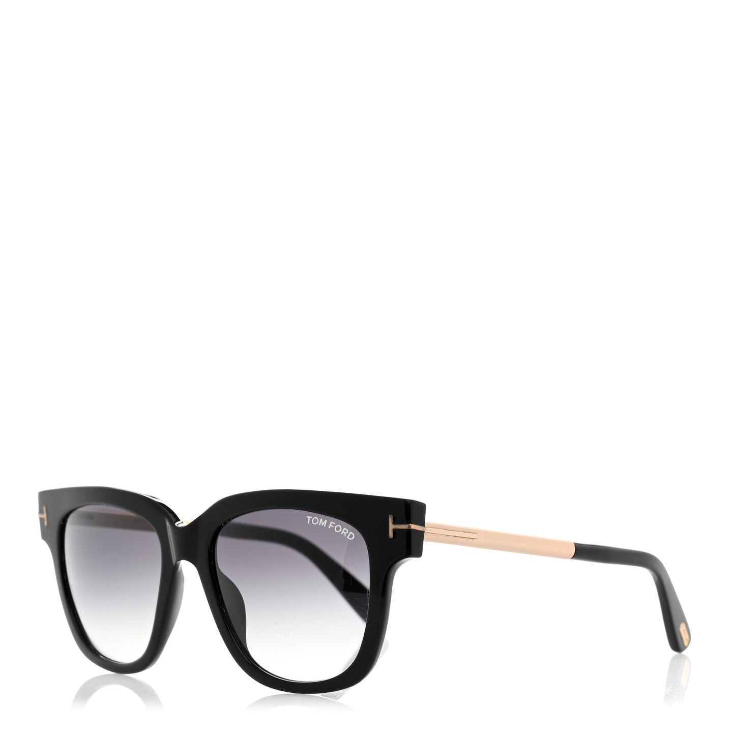 Acetate TracySquare Sunglasses TF436 Black