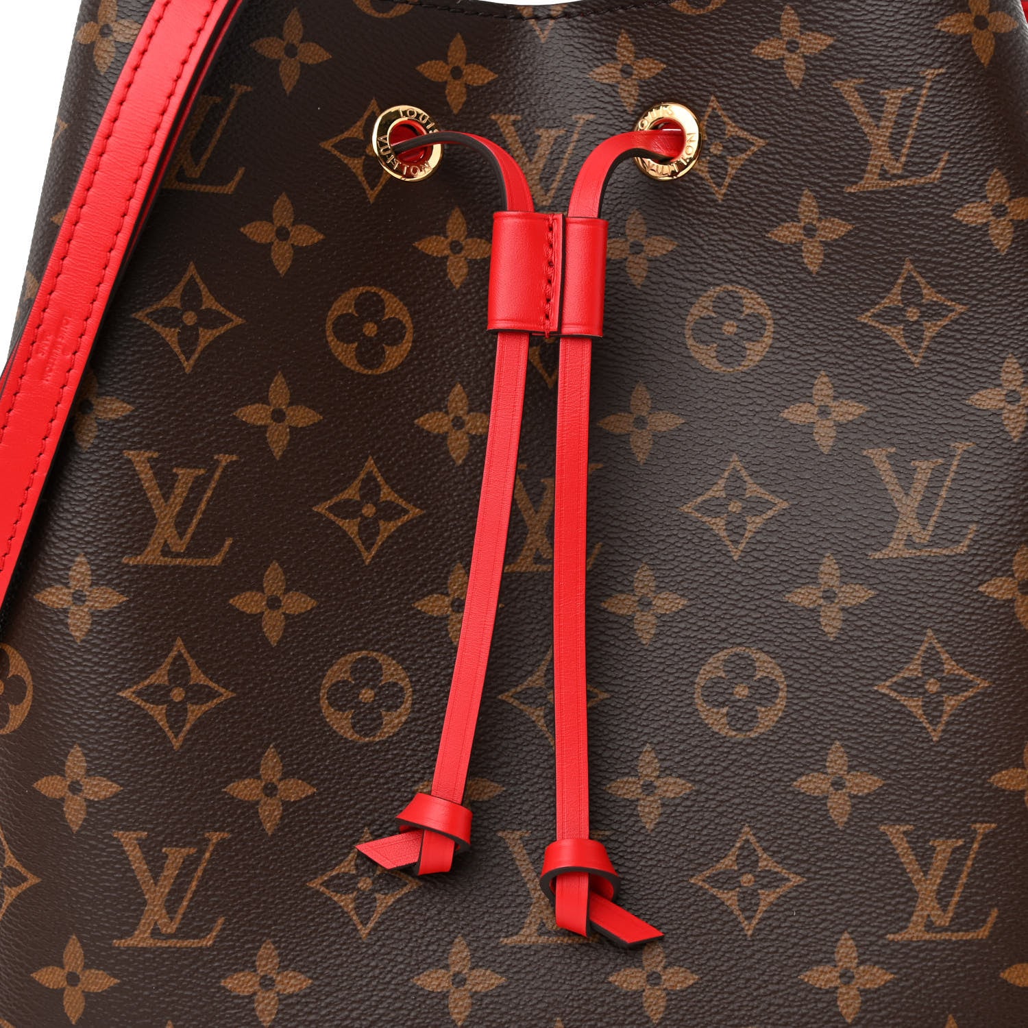 Louis Vuitton Monogram Neonoe MM Coquelicot 7 of 9