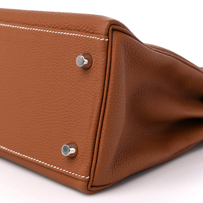 Hermes Togo Kelly Retourne 28 Gold 9 of 11