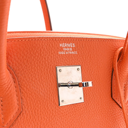 Hermes Togo Birkin 40 Orange 6 of 17
