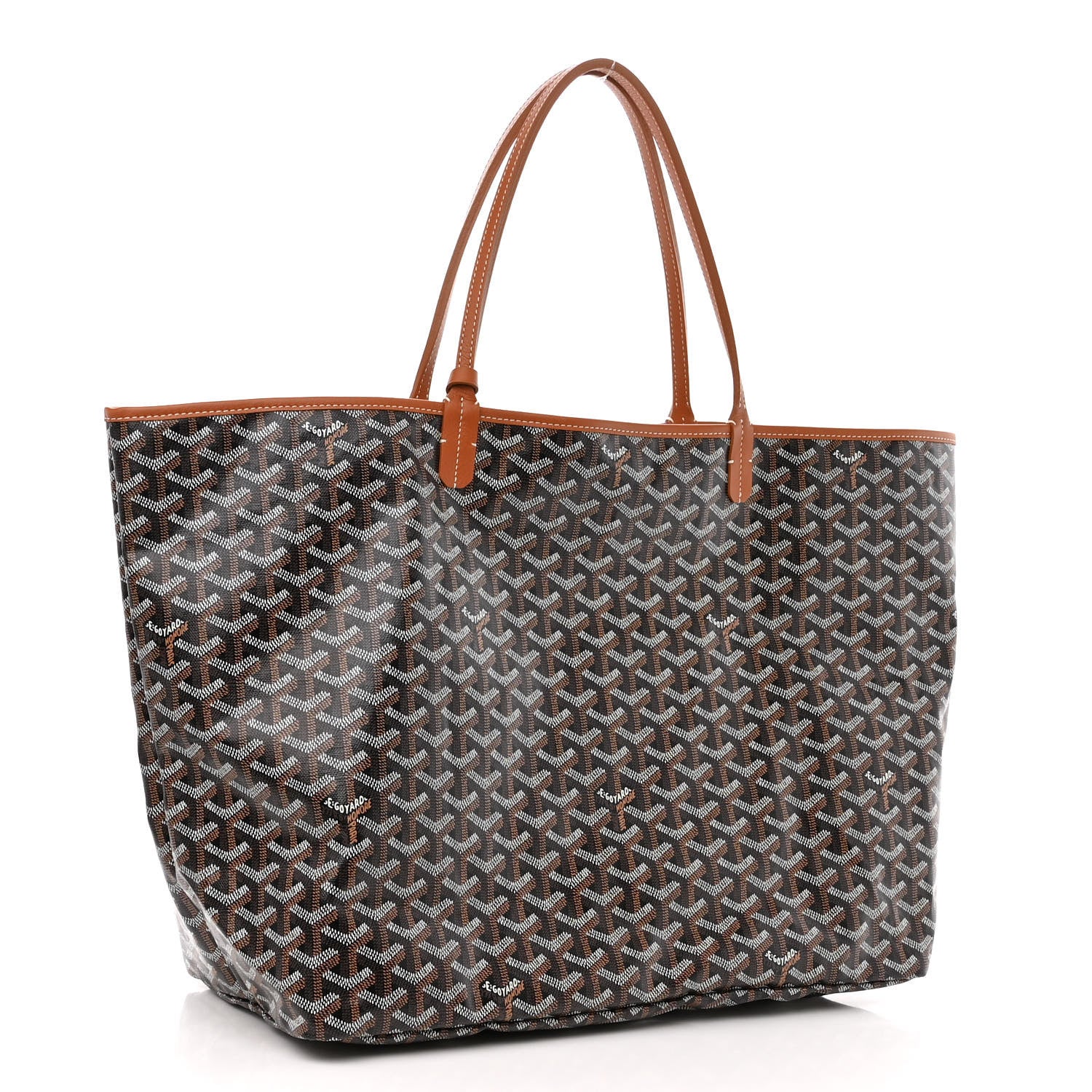 Goyard Goyardine Saint Louis GM Black Gold 4 of 12
