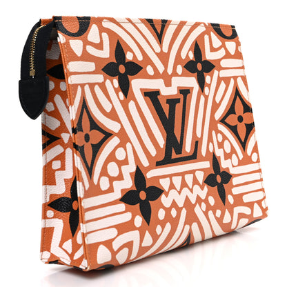 Louis Vuitton Monogram Giant Crafty Pochette Toiletry 26 Creme Caramel 3 of 7