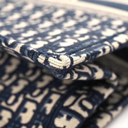 Christian Dior Oblique Large Book Tote Blue Multicolor 5 of 14