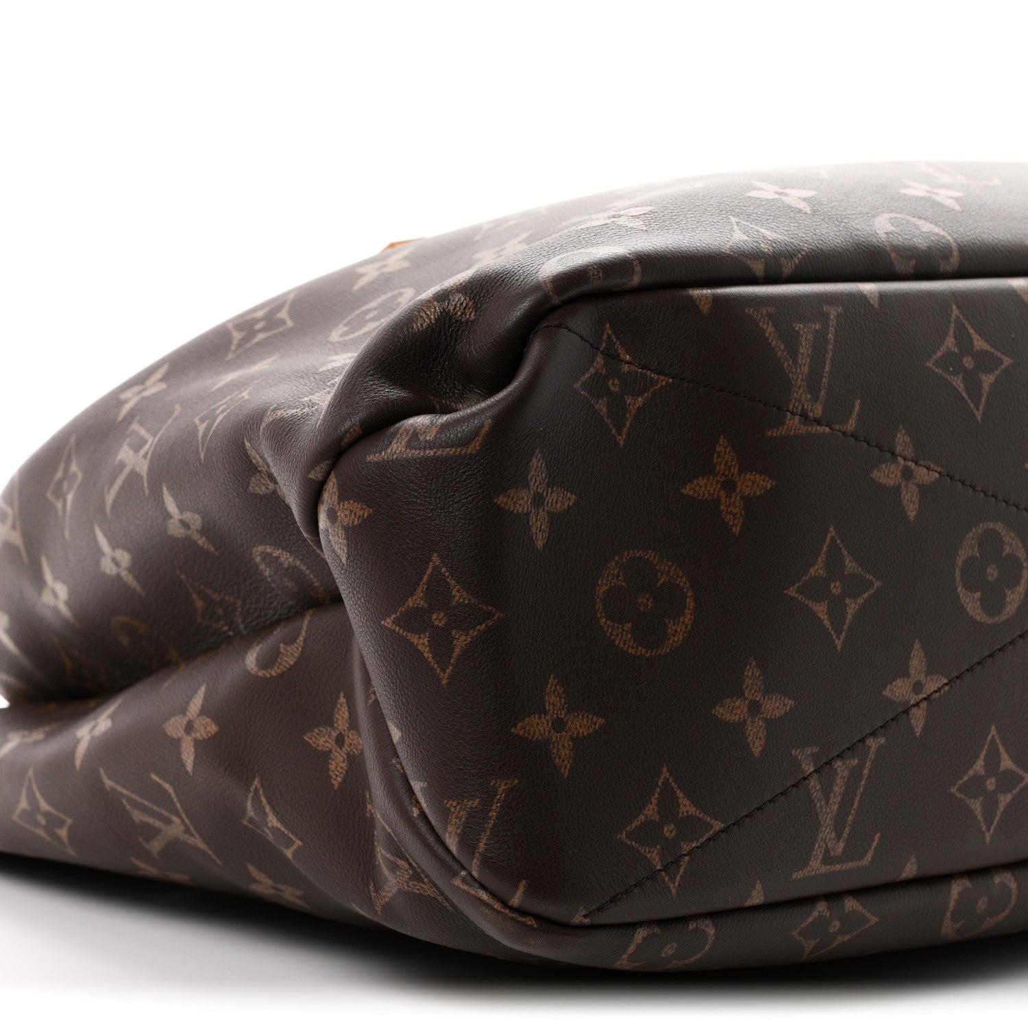 Louis Vuitton Calfskin Monogram Shopper Tote MM 8 of 9