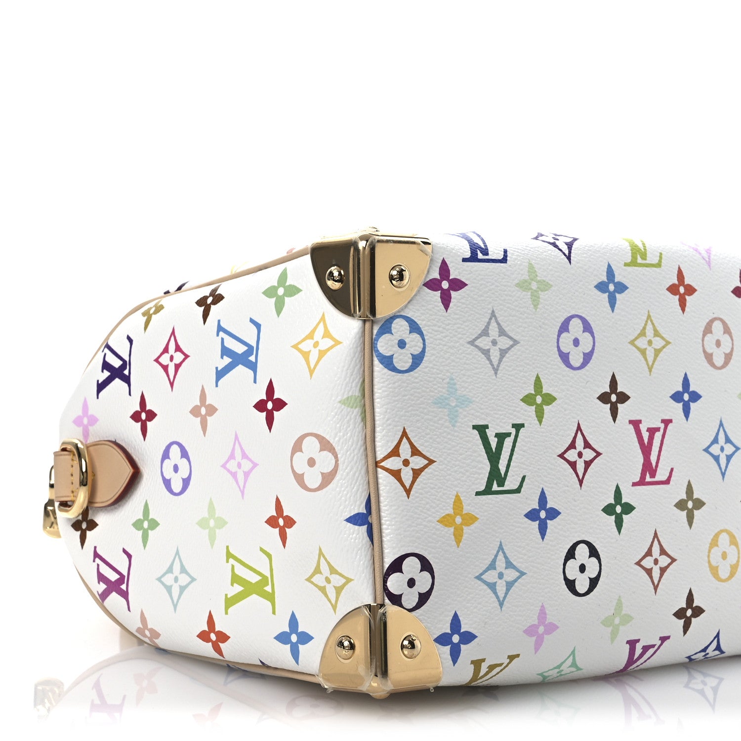 Louis Vuitton LV X TM Monogram Multicolor Speedy Bandouliere 25 White 8 of 12