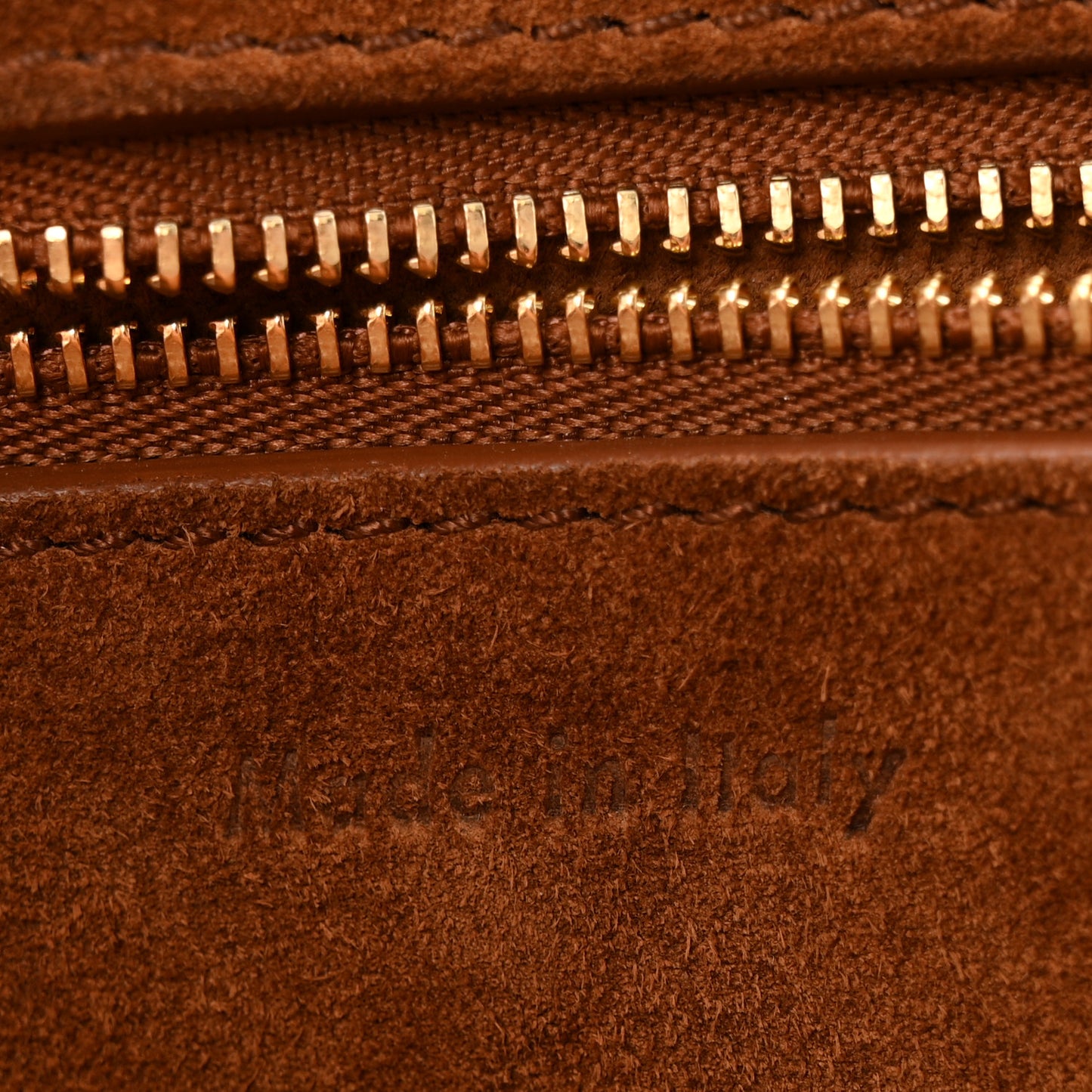 Smooth Calfskin Medium Edge Shoulder Bag Camel