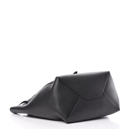 Celine Soft Grained Calfskin Small Belt Cabas Phantom Black 4 of 10