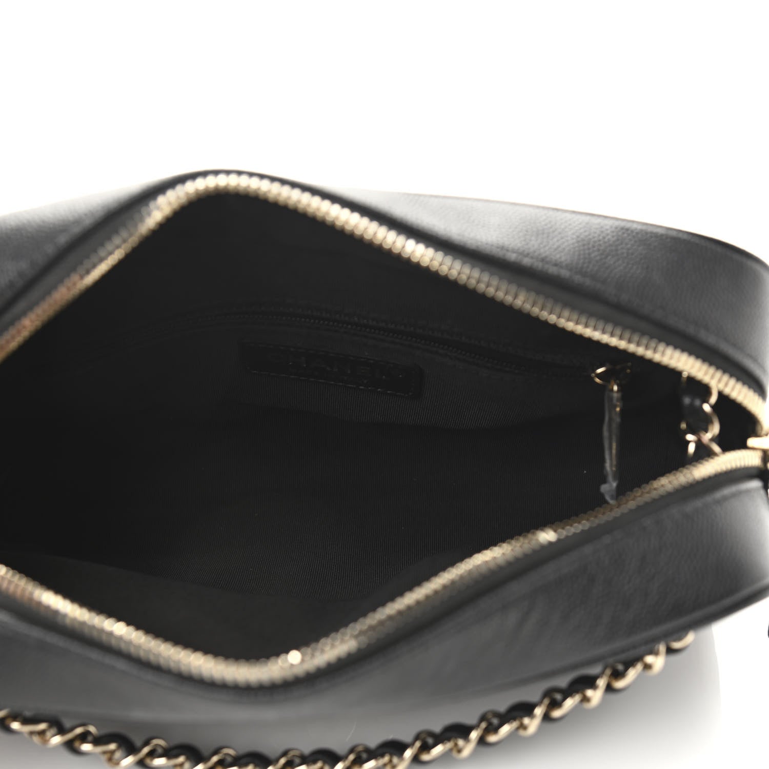 Chanel Caviar Quilted Small In & Out Camera Case Black 5 of 11