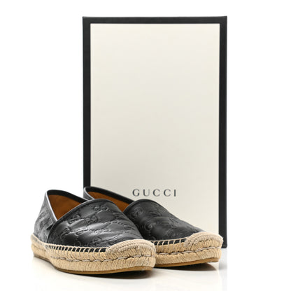 Gucci Microguccissima Signature Espadrilles 39.5 Black 13 of 13