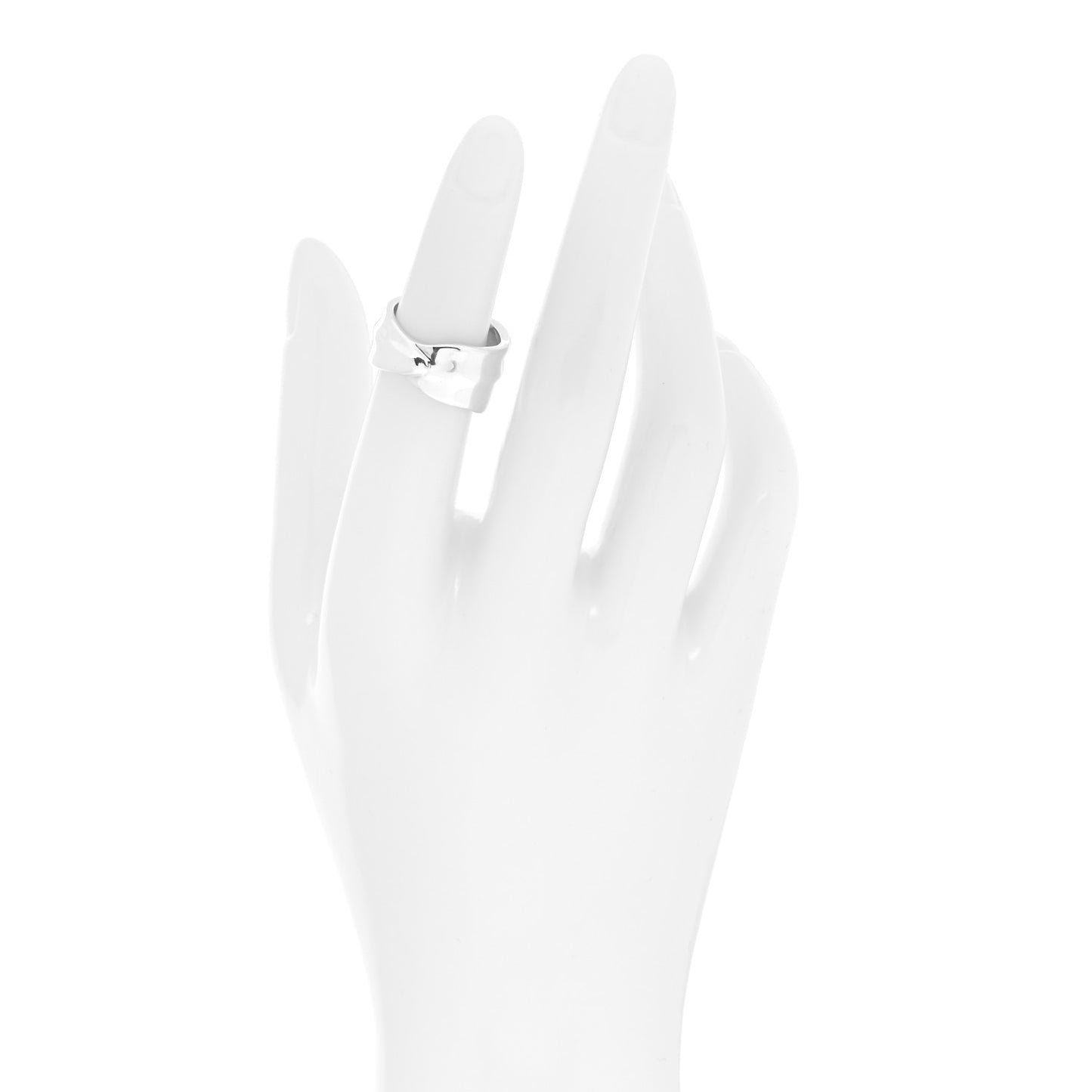 Sterling Silver Nature Leaf Ring 49 5
