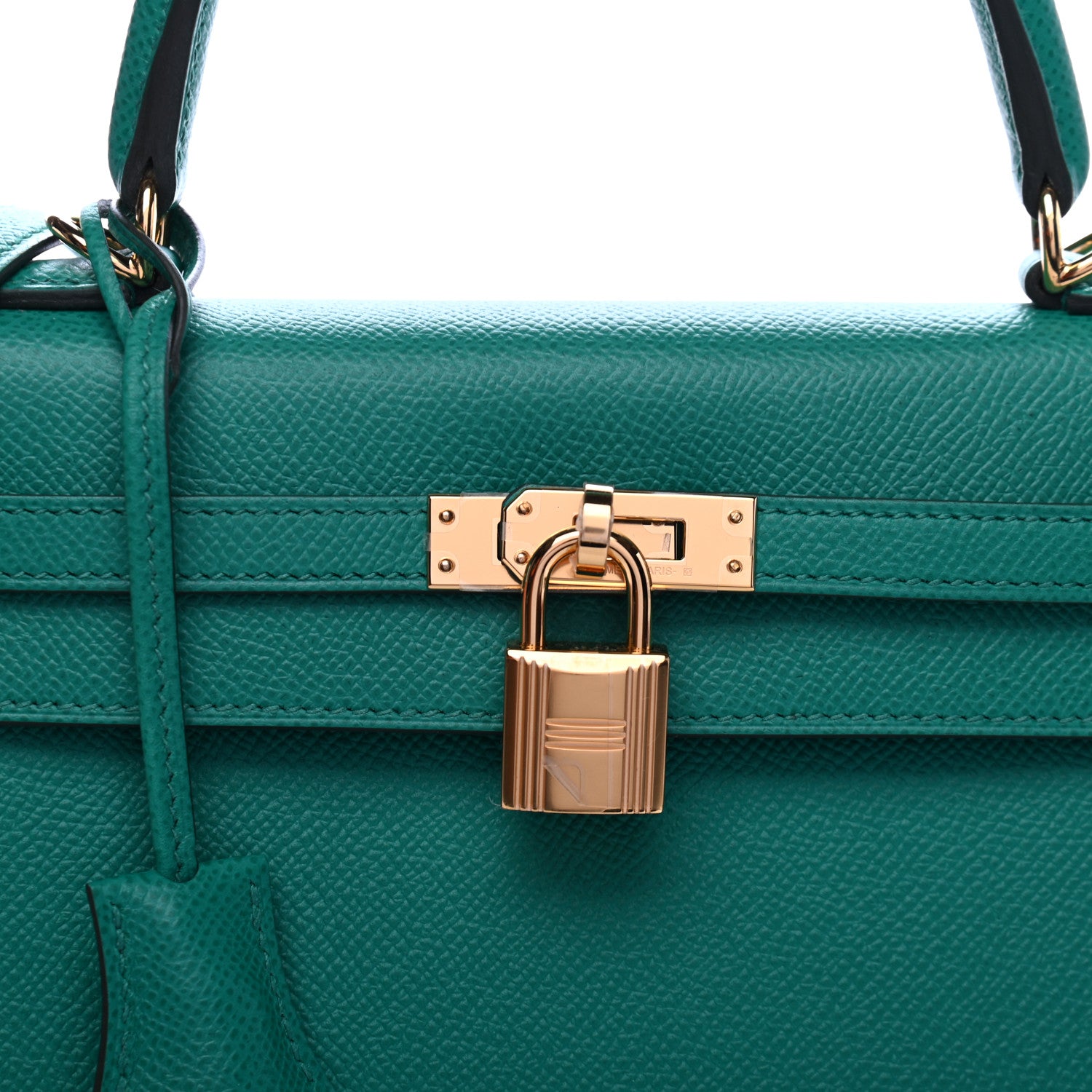Hermes Epsom Kelly Sellier 25 Vert Jade 10 of 10