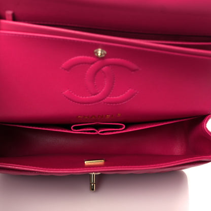 Chanel Caviar Quilted Small Double Flap Fuchsia 4 of 10