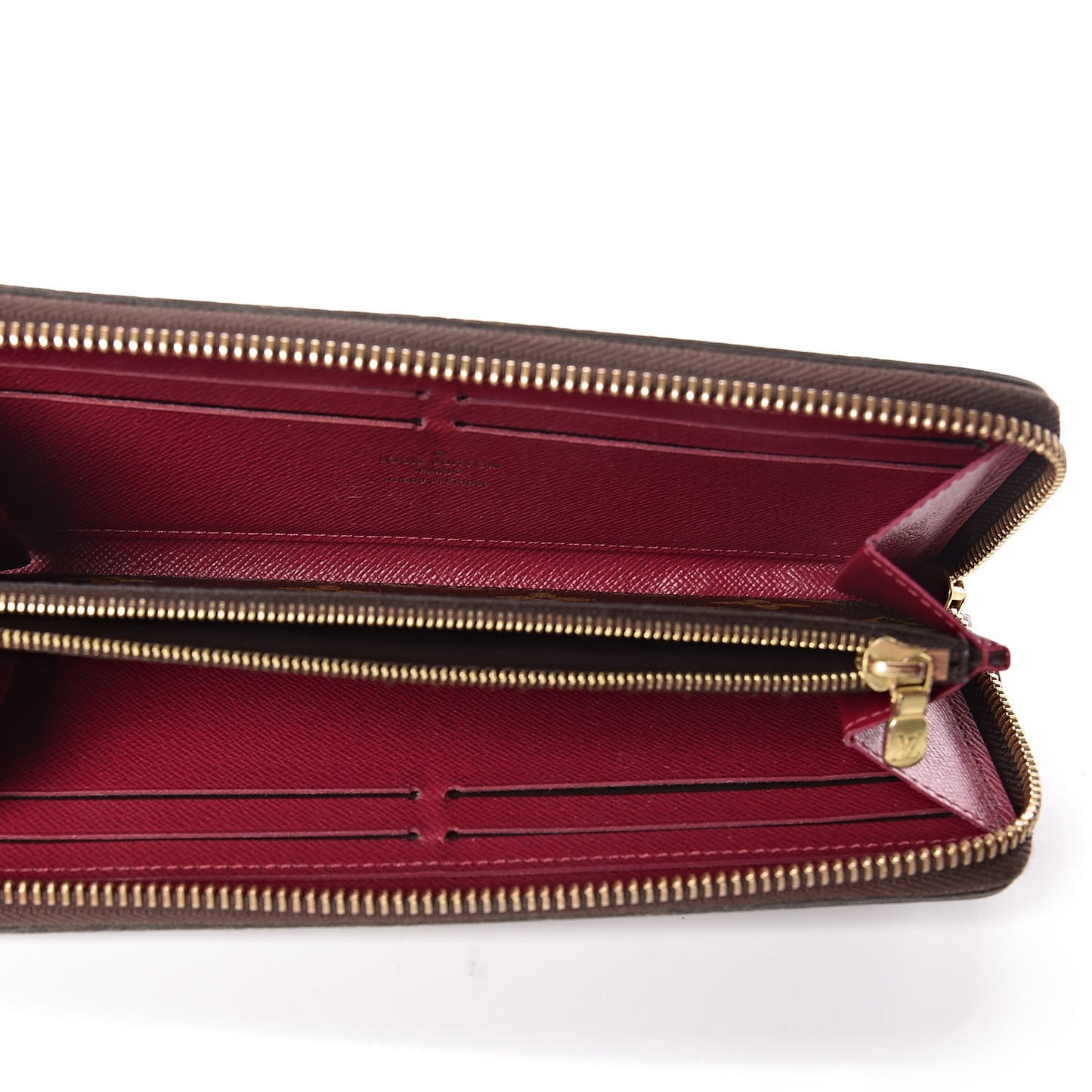 Monogram Clemence Wallet Fuchsia