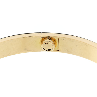 Cartier 18K Yellow Gold LOVE Bracelet 19 7 of 8