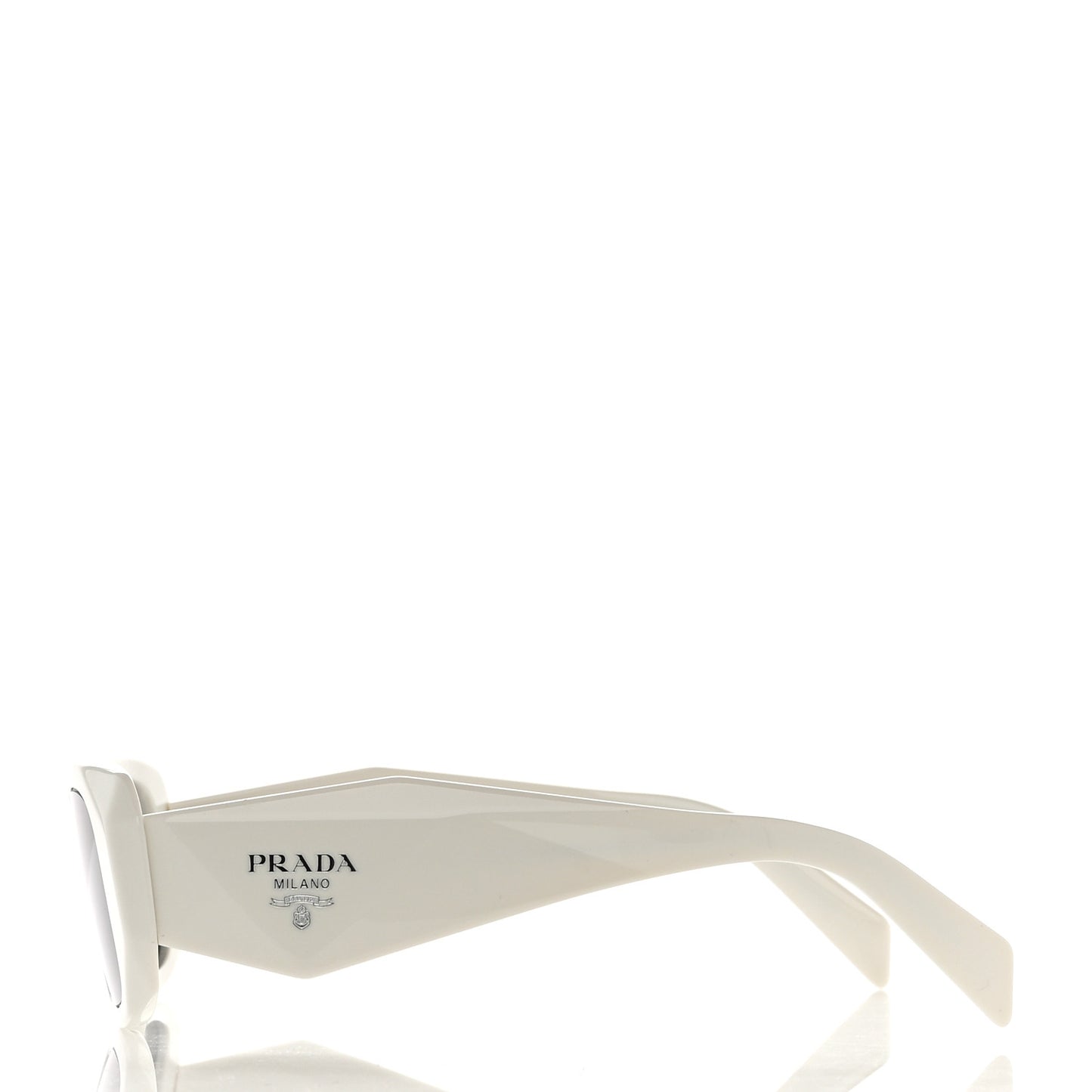 Acetate Symbole Sunglasses SPR 17W White