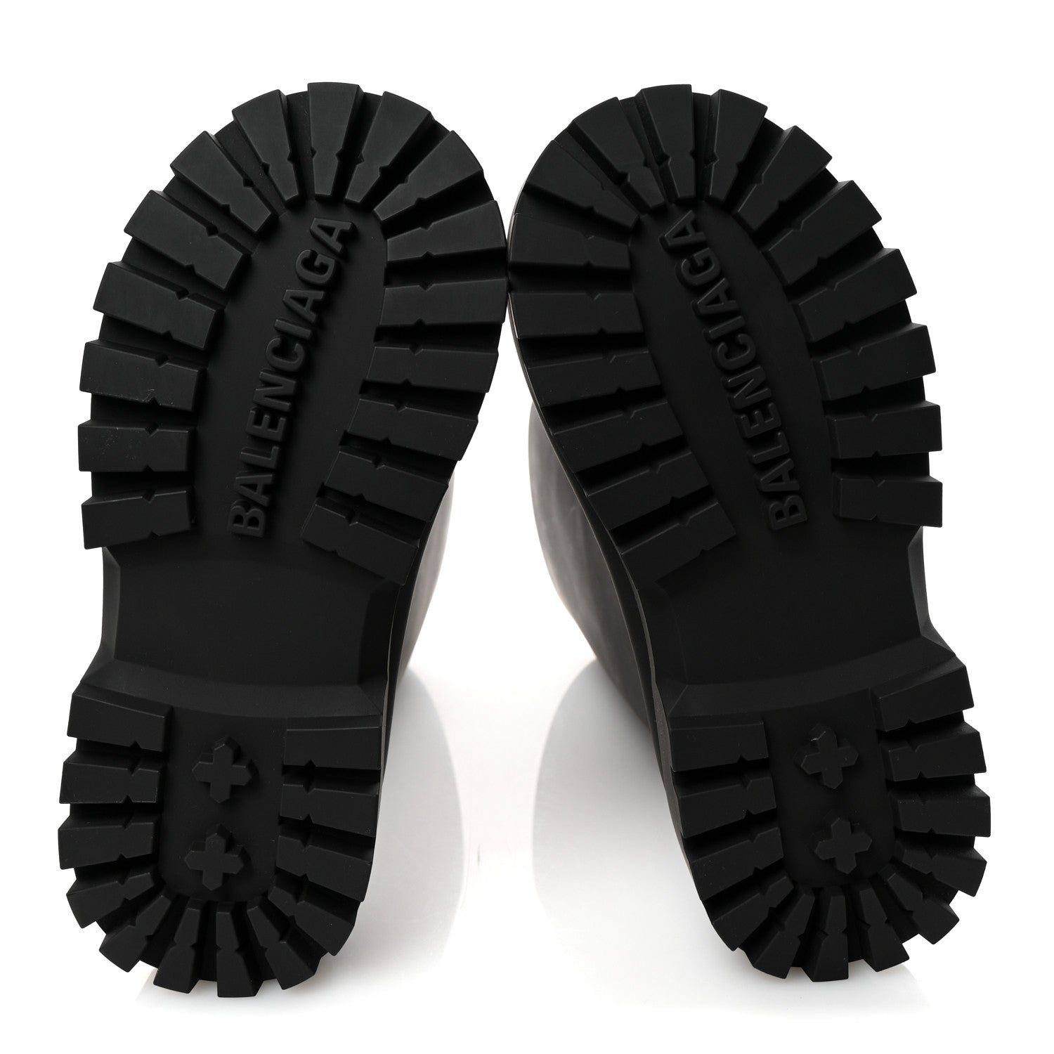 Balenciaga Rubber Bulldozer Rain Boots 39 Black 1758839 – FASHIONPHILE