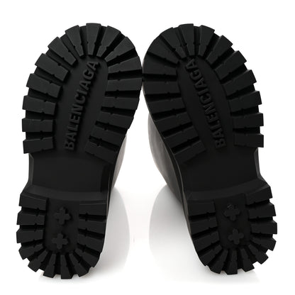 Balenciaga Rubber Bulldozer Rain Boots 39 Black 6 of 9
